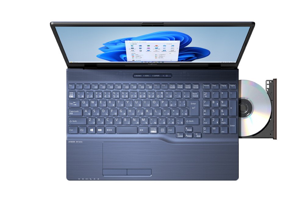 ノートパソコン FMV LIFEBOOK AH46/H1 メタリックブルー FMVA46H1LB