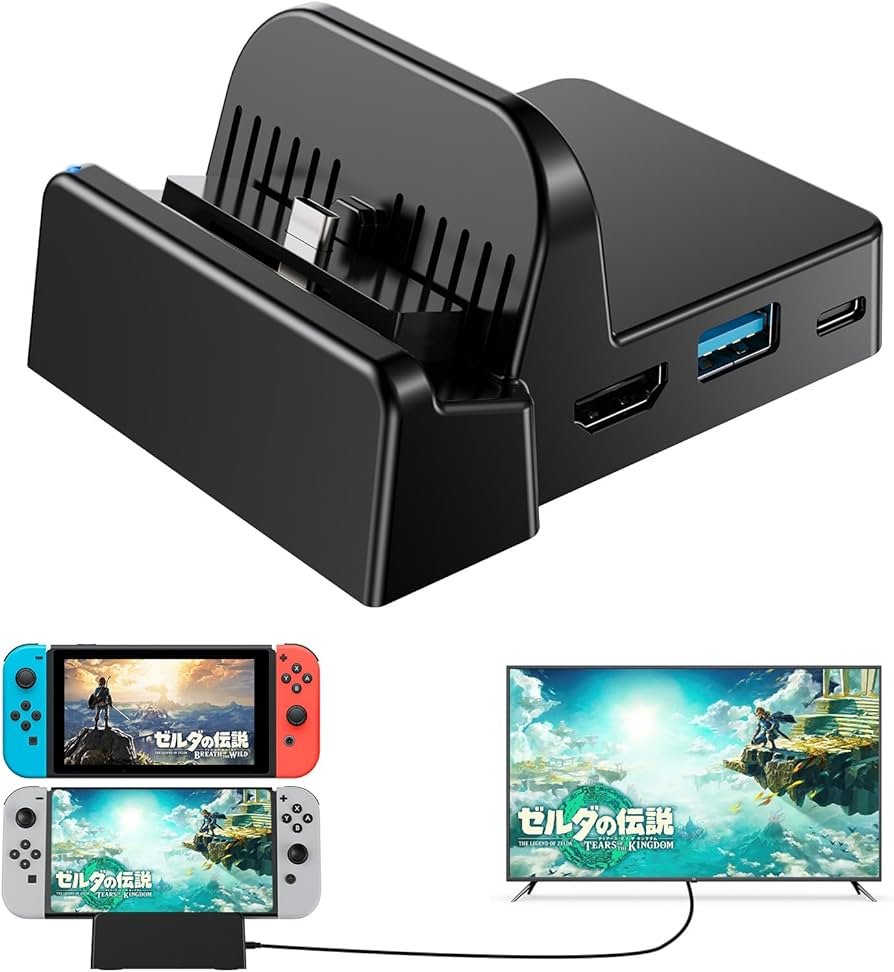 Amazon.co.jp: Switch OLED/Switchドック 充電スタンド 直接にTV出力