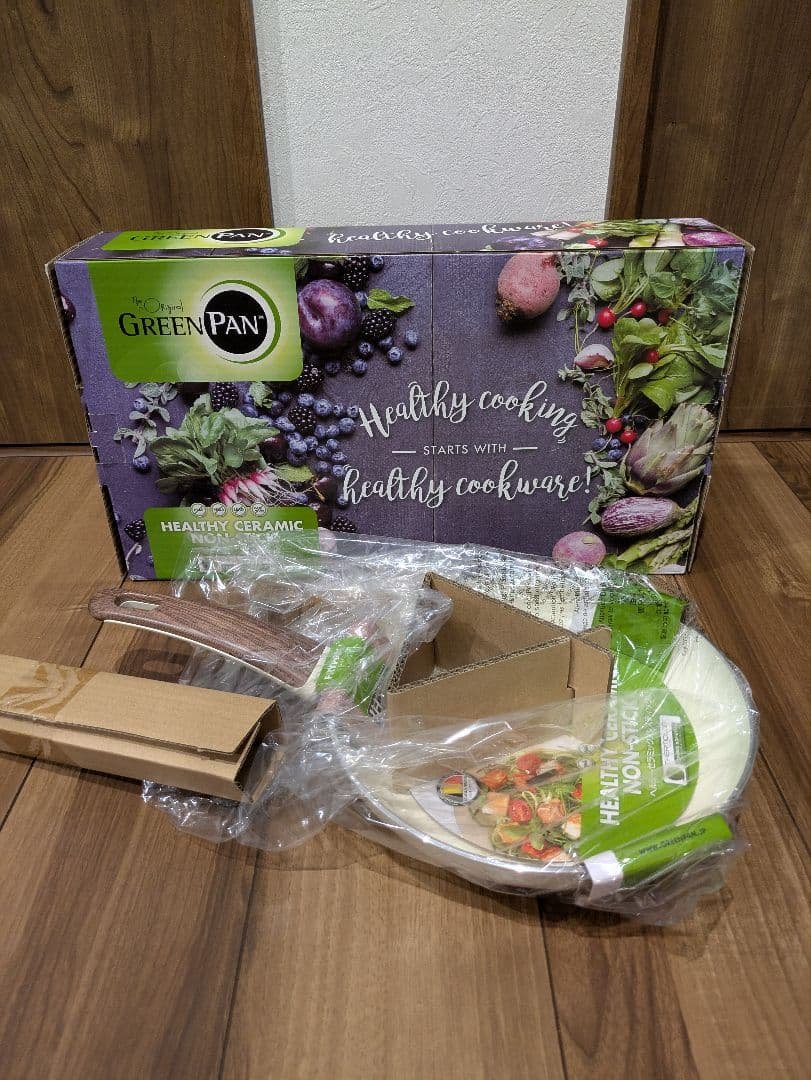 GREEN PAN グリーンパン ウッドビー 24cm フライパン 新品 フライパン 24cm IH対応 グリーンパン ヴェニスプロ GREENPAN