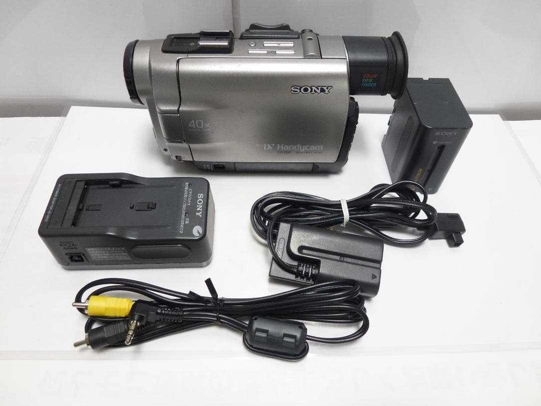 動作品 Mini DV　ソニーデジタルビデオカメラ　SONY DCR-TRV7 Amazon | SONY ソニー DCR-TRV7 デジタルビデオカメラレコーダー