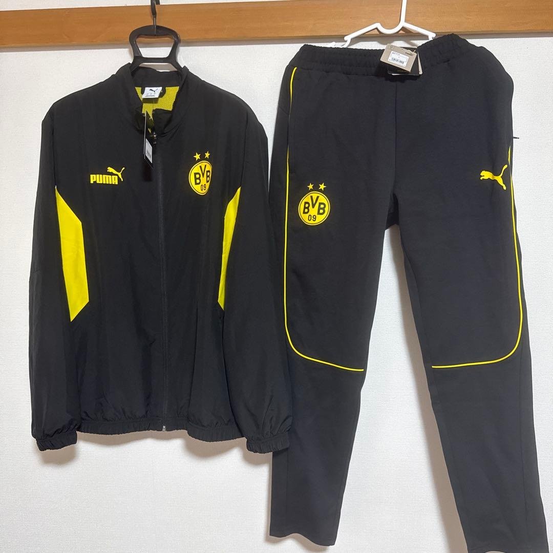新品未使用　PUMA正規品　ドルトムント　トレーニングウェア　上下 PUMA（プーマ） 【上下セット】 ボルシアドルトムント BVB 2023-24 TR