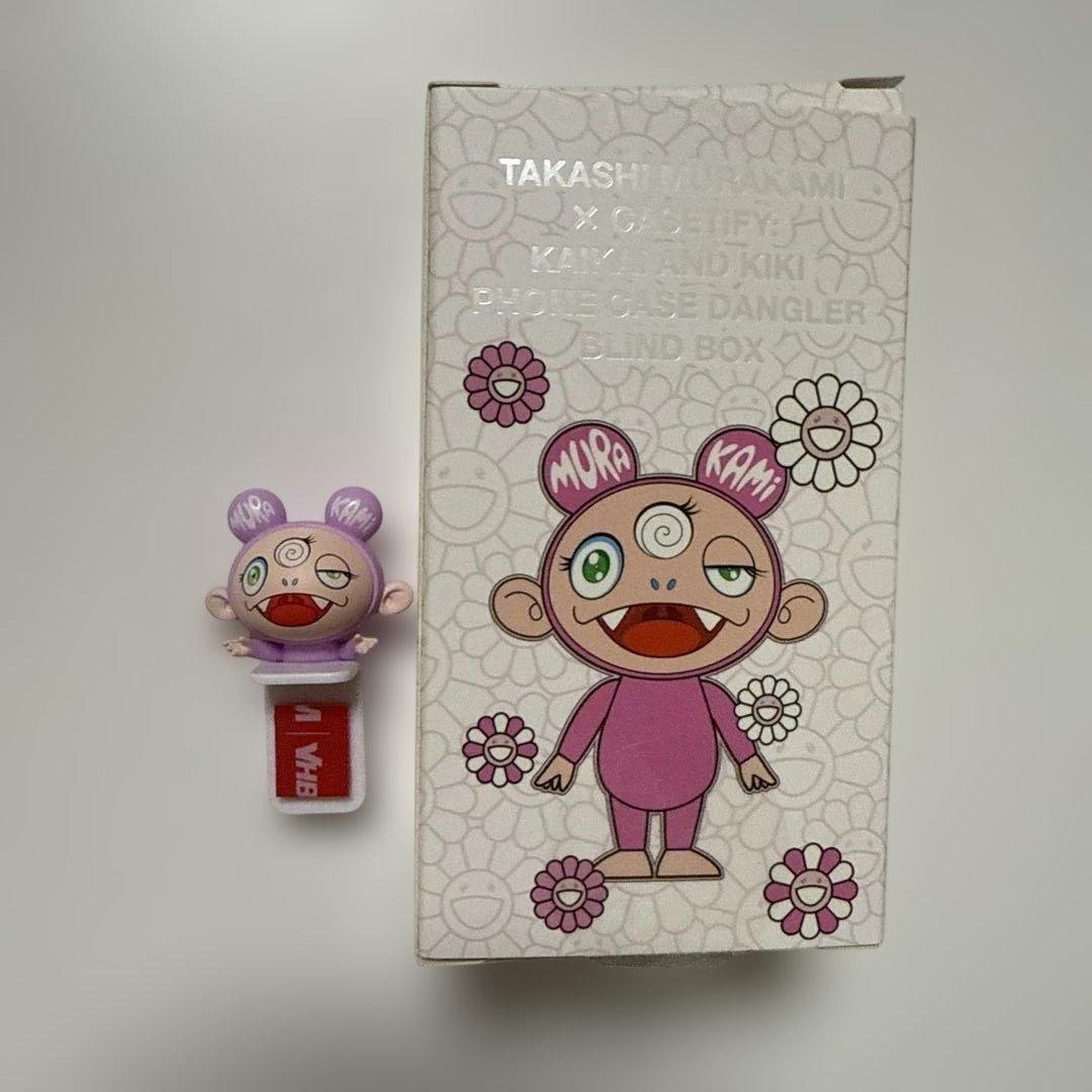 村上隆 x CASETiFY KAIKAI KIKI フィギア　スマホ ケースティファイ×村上隆「カイカイ＆キキ」のピンクスマホケース