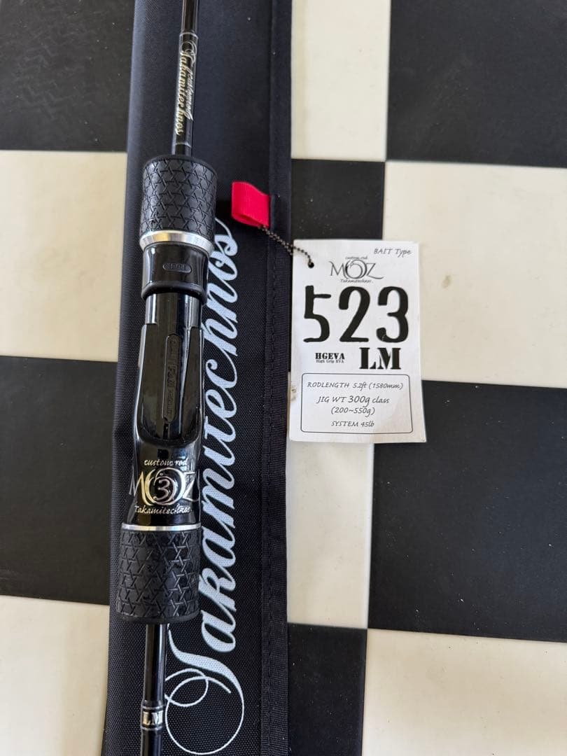 MOZ 523 LM タカミテクノス ジギングロッド タカミテクノスのMOZライトゼロをインプレ！超万能ライトジギング