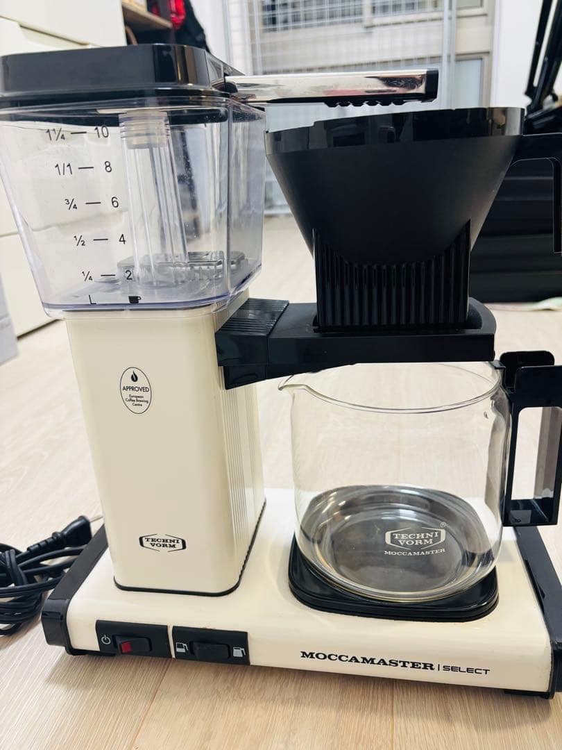 【値下げ】MOCCAMASTER SELECT コーヒーメーカー　KBGセレクト Moccamaster KBG Select, Black | Manufactum