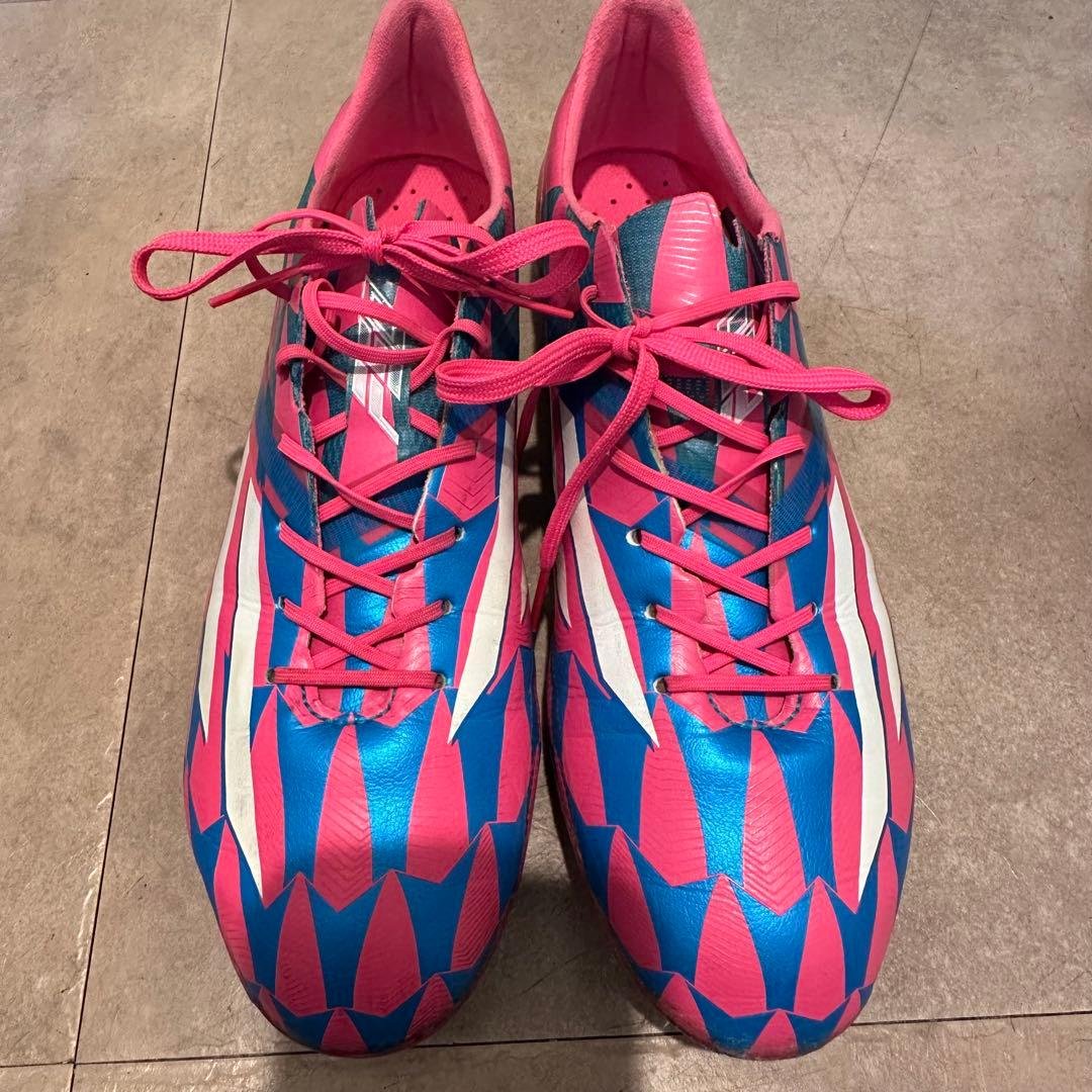 シューズ adidas F50 adizero 4 HG 28cm adidas アディダス アディゼロ F50 ジャパン TRX HG(レッド×ブルー